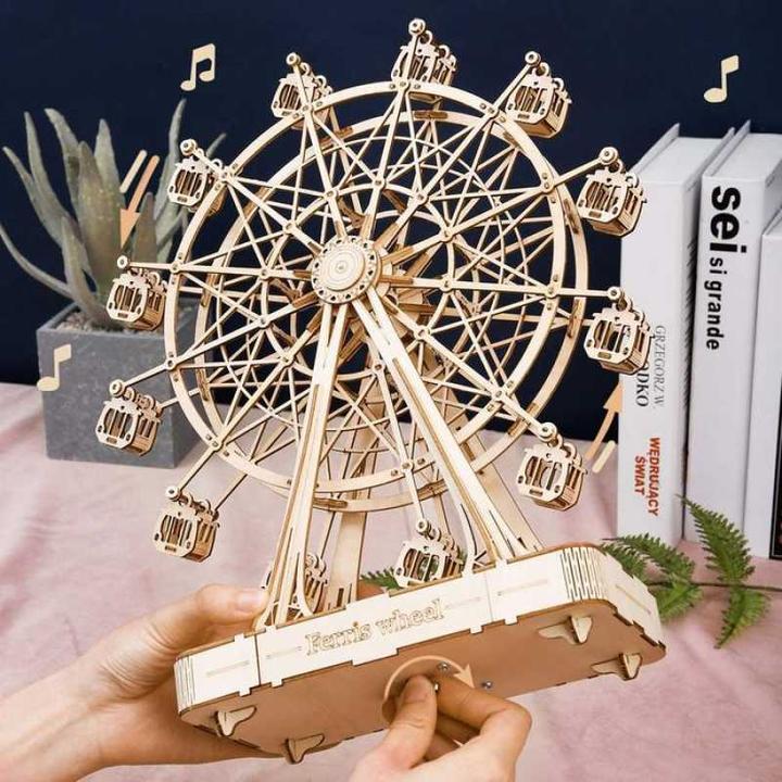 Immagine prodotto Robotime Ruota panoramica di Music Box