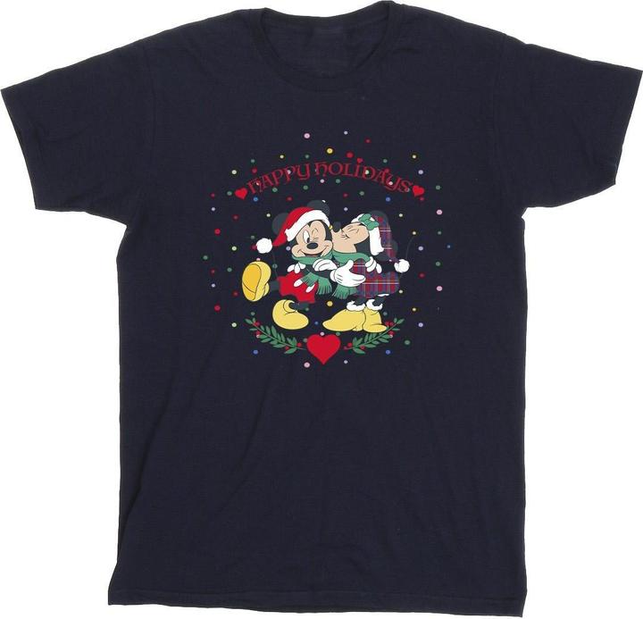 Produktbild Disney Mickey Mouse Mickey Minnie Christmas TShirt Jungen (140, 146)