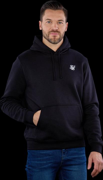 Produktbild Siksilk Kapuzenpullover Black Essential Overhead Hoodie (S)