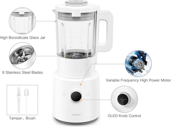 Actual product image Xiaomi Smart Blender EU (EU plug, 1000 W)