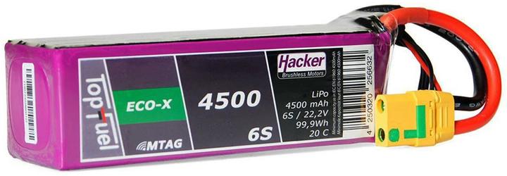 Hacker LiPo Pack TF ECO-X 4500mAh 6S MTAG (22.20 V, 4500 mAh)