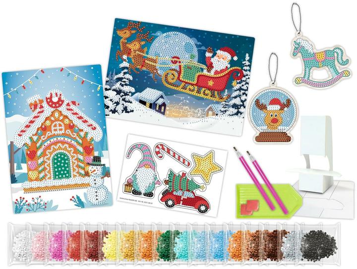 Actual product image Ursus Diamond Painting Christmas