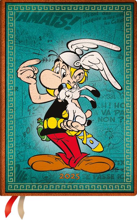 Immagine prodotto Paperblanks PAPERBLAN Agenda Astérix le Gaulois 2025 DFD5895 1W/2S HOR Midi HC FR 18x12.5cm (18 x 12,5 cm, Francese)
