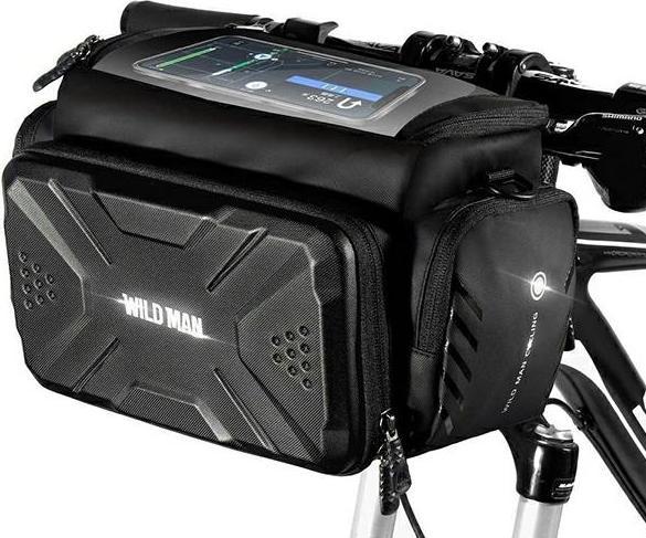 Produktbild Wildman Torba na ramę roweru GS6 uchwyt rowerowy czarna/black