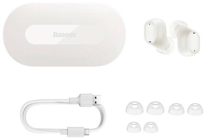 Produktbild Baseus Wireless earphones Bowie EZ10 (white) (5 h, Kabellos)