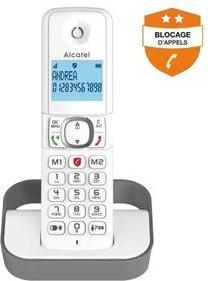 Image du produit Alcatel Téléphone DECT F860 Identification de l'appelant Gris
