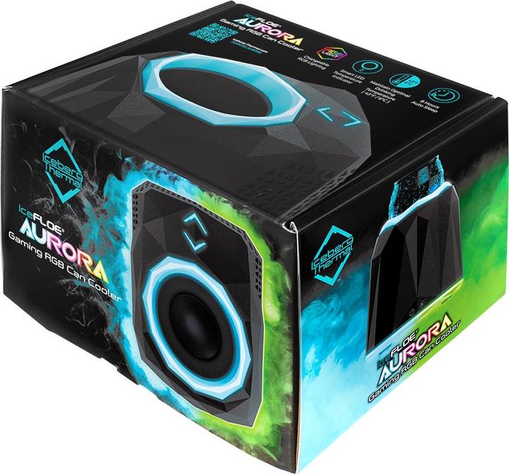 Actual product image Iceberg Thermal IceFLOE Aurora Thermoelectric Can Cooler