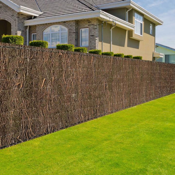 Actual product image Casa Pura Tree bark mat privacy screen (300 cm)