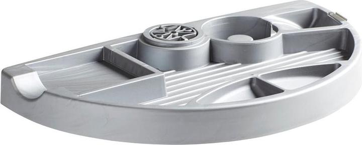 TecLines TUS010A swivel under-table pen tray, aluminium