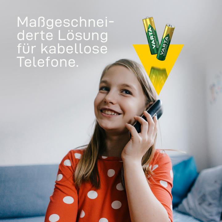 Productafbeelding Varta Accu Telefoon Opladen (2 Pcs., AAA, 800 mAh)