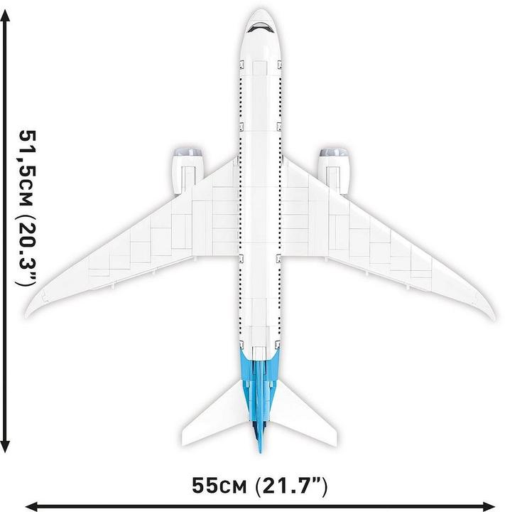 Actual product image Cobi Boeing 787 Dreamliner / 836 pcs