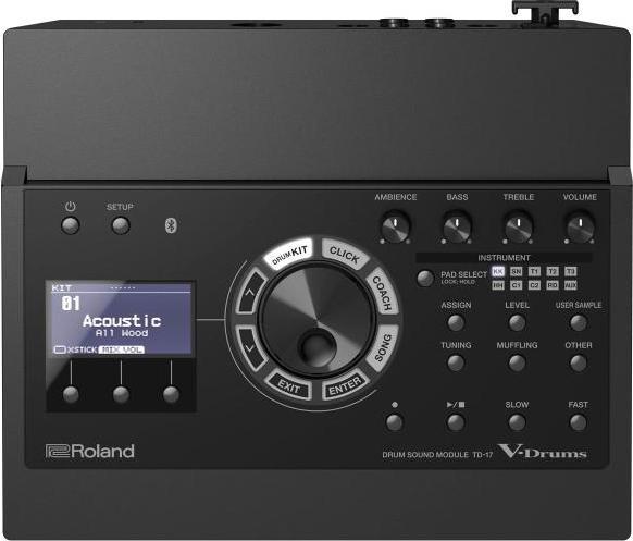 Produktbild Roland TD-17 E-Drum Sound Modul mit Mikrofasertuch (E-Drum)
