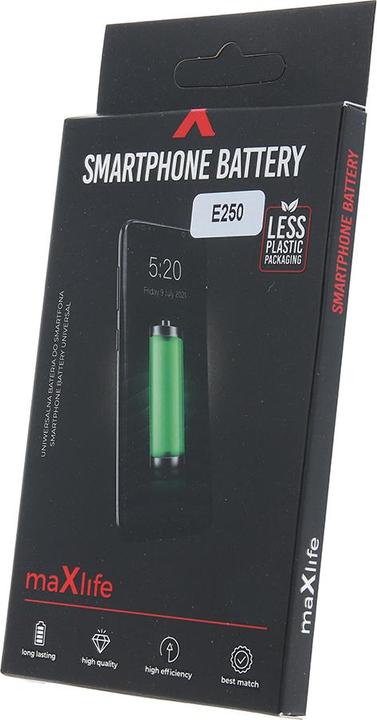Actual product image Maxlife battery for Samsung E250 / X510 / X150 AB463446BU 1050mAh