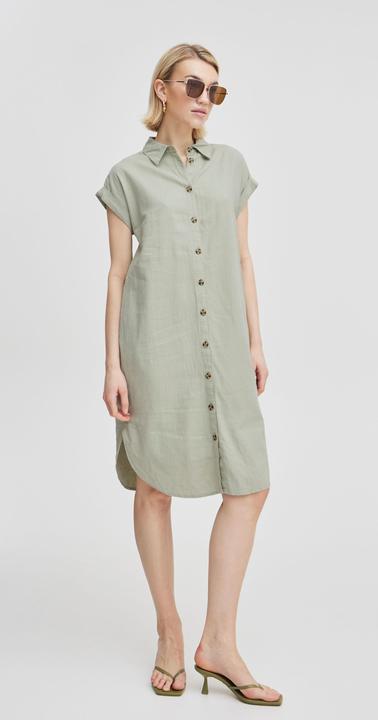 Actual product image B.young BYFALAKKA SS SHIRT DRESS 20814553 (38)