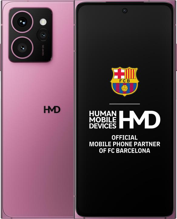 HMD Skyline (256 GB, Neon Rosa, 6.55", SIM + eSIM, 108 Mpx, 5G)