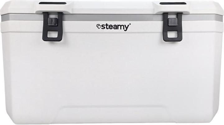 Steamy Dampfer Marine 120 - Grosse Kühlbox - besonders für das Boot - 120 Liter - Weiss (SCM120) (120 l)