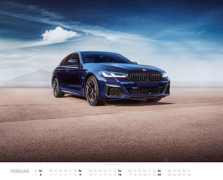 Actual product image Fascination BMW M Calendar 2025 (No binding, German)