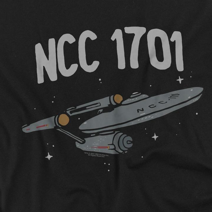 Actual product image Mens The First Enterprise T-Shirt (4XL)