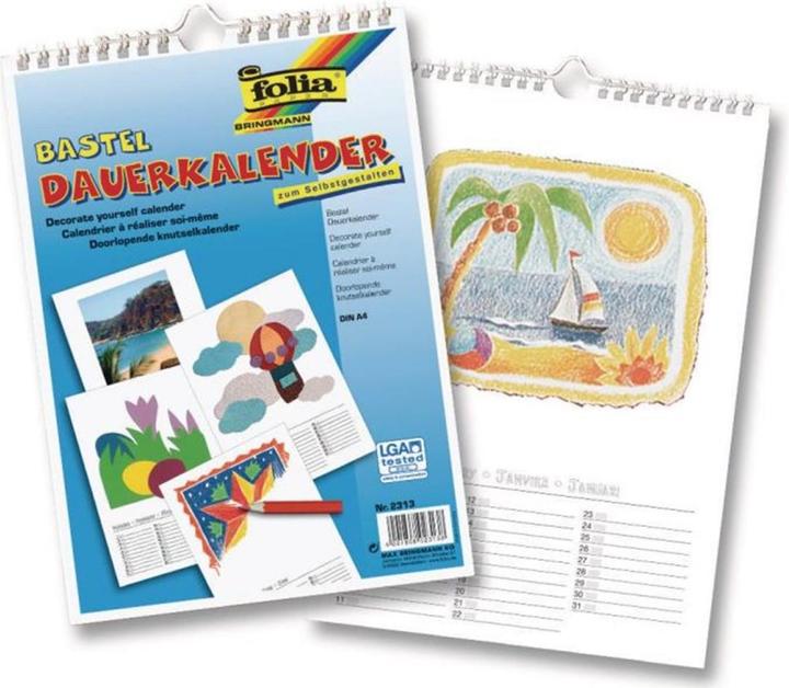 Produktbild Folia Dauerkalender (A4, Deutsch)