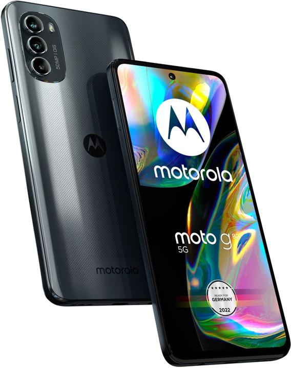Productafbeelding Motorola Moto G82 (128 GB, Meteoriet grijs, 6.60", Hybride dubbele SIM, 50 Mpx, 5G)