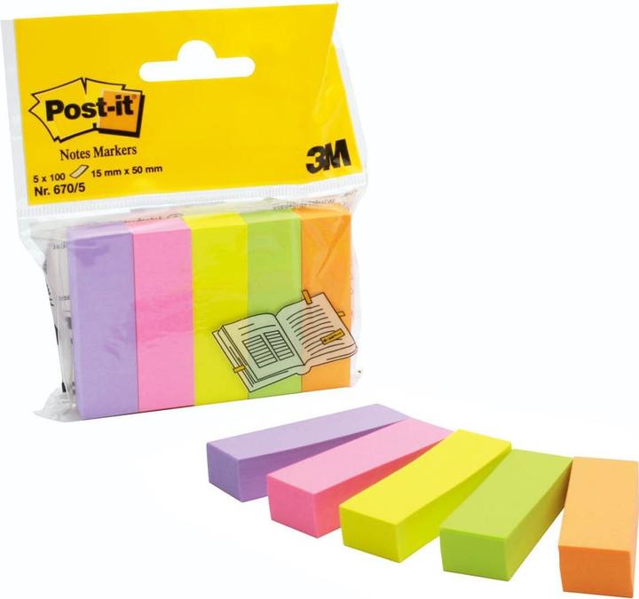 Actual product image Post-it page marker (15 x 50 mm)