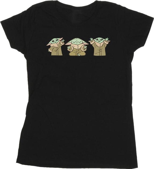 Star Wars The Mandalorian Grogu Poses TShirt (M)