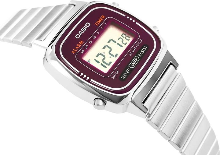 Actual product image Casio Retro Vintage - LA670WA-4D (Digital watch, 25 mm)