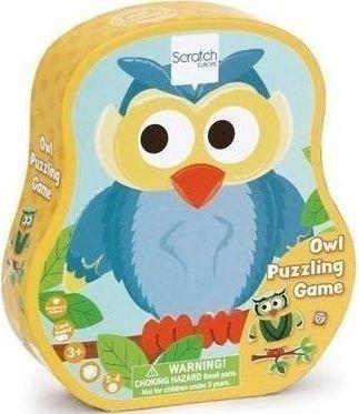 Actual product image Scratch Puzzle dice game owl (German, English, French, Italian)