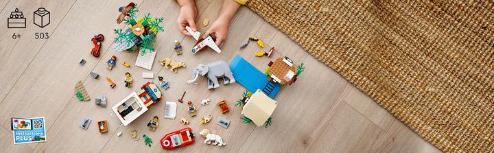 Image du produit LEGO Camp de sauvetage des animaux (60307, LEGO City, LEGO difficiles à trouver)