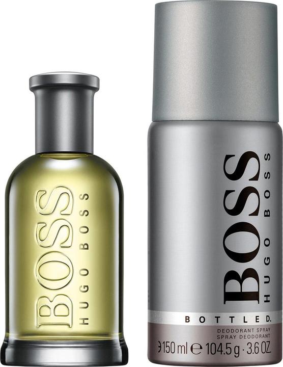 Hugo Boss Bottled Giftset. Eau de toilette Spray 50Ml/Deospray 150Ml (Spray, 150 ml)