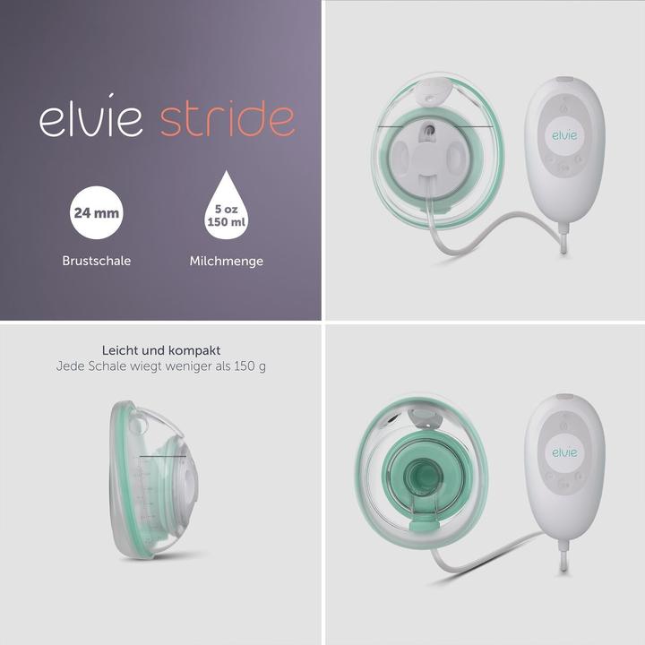 Productafbeelding Elvie Stride 2 - Elektrische Einzelmilchpumpe