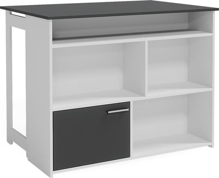 anthracite/white