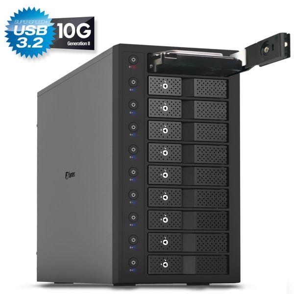 Immagine prodotto Fantec MB-X10U31H 10x 3,5 Gehäuse (3.5")