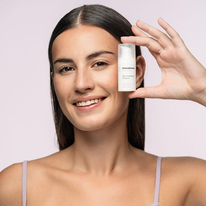 Produktbild InnovaGoods Augenkontur Kombucha Vibeglow 15 ml (Crème, 15 ml, Tag + Nacht)