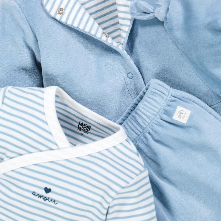 Actual product image La Redoute Collections 4-piece set for newborns (54)
