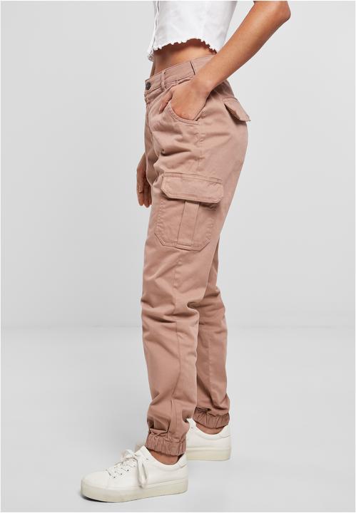 Actual product image Urban Classics Ladies High Waist Cargo Pants (32)
