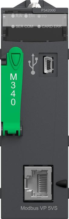 Actual product image Schneider Electric PLC CPU with Modbus M340 series