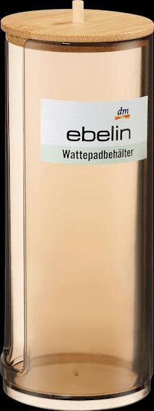 Produktbild dm ebelin Wattepadspender mit Bambusdeckel