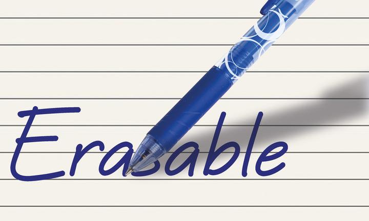 Produktbild Q-Connect Roller Erasable Ink (Schwarz, 10 x)