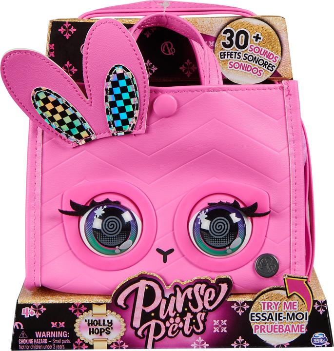 Spin Master Purse Pets Totes Tasche Häschen Holly Hops (500 l)