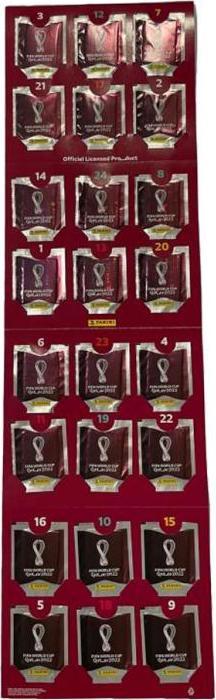 Produktbild Amigo FIFA WM 2022 Katar - Sticker Adventskalender
