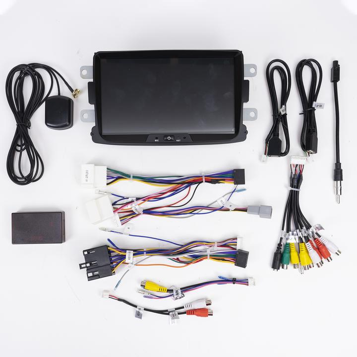 Actual product image PNI Car multimedia player DAC100 with Android 10, 2 GB DDR3/ROM 32 GB, navigation system for Dacia L