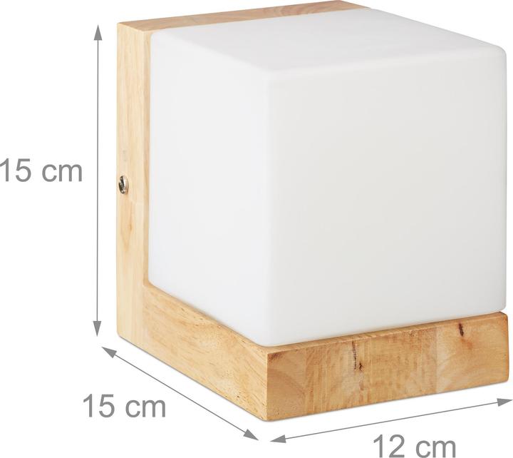 Actual product image Relaxdays Wall light (E27)