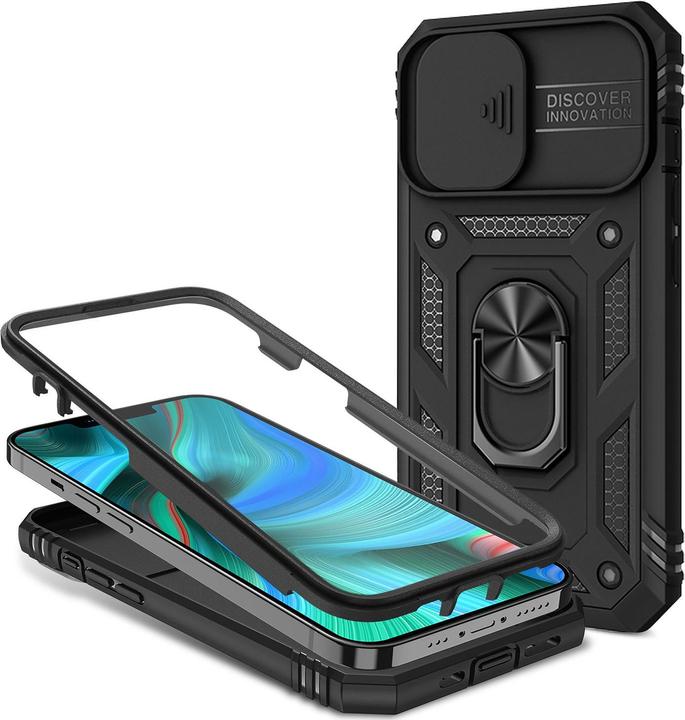 Actual product image Nalia Shockproof military style ring cover (Apple iPhone 13 Pro)