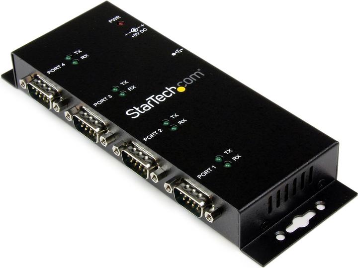 Produktbild StarTech 4 Port USB Serial Adapter (USB-B, 4 Ports)