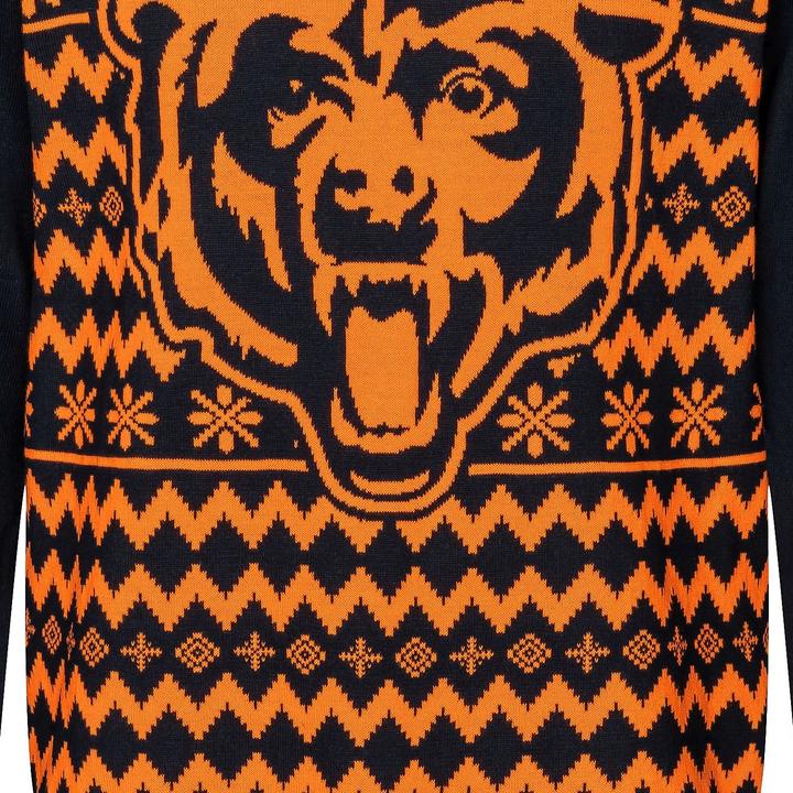 Produktbild Foco NFL Winter Sweater XMAS Strick Pullover Chicago Bears - XXL (XXL)