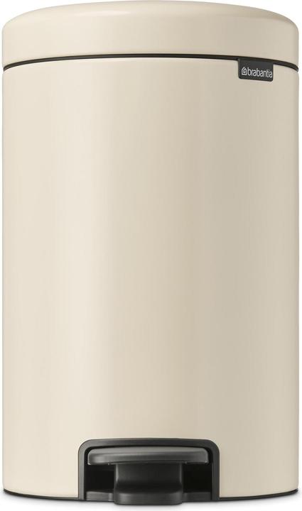 Image du produit Brabantia Poubelle à pédale NewIcon 12 l, Soft Beige (12 l)