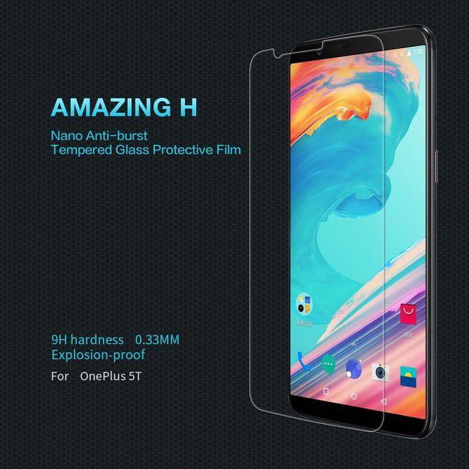 Actual product image Nillkin Amazing H (1 Piece, OnePlus 5T)