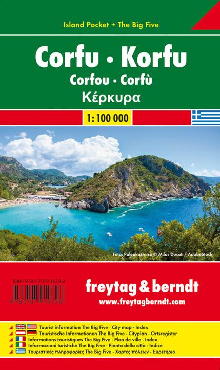 Produktbild Freytag & Berndt Autokarte Korfu