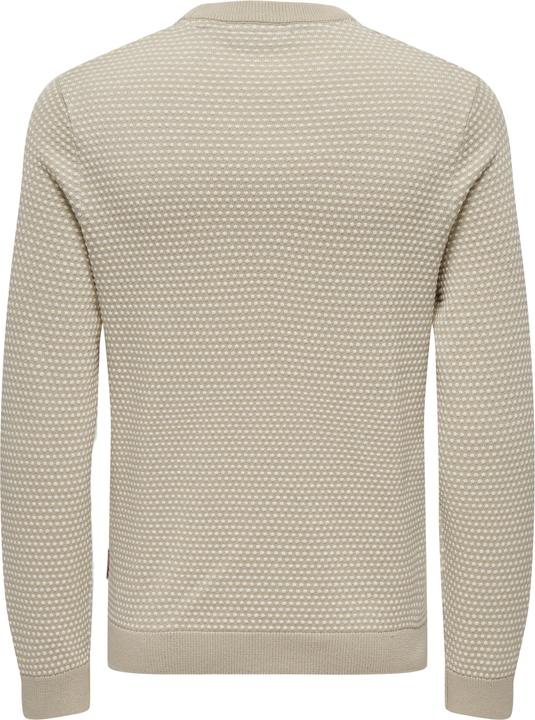 Produktbild Only & Sons Rundhalsausschnitt Pullover Strickpullover (L)